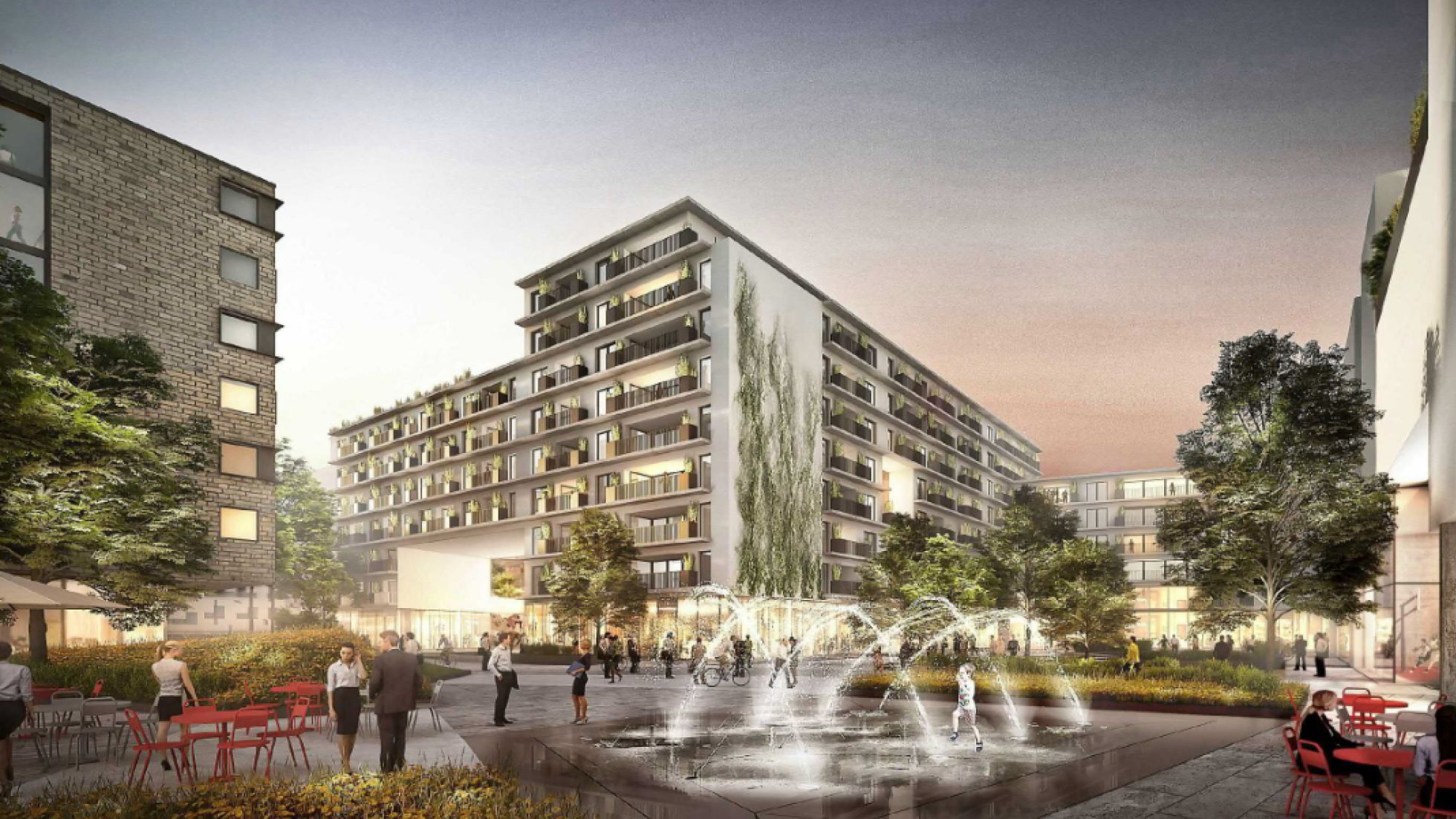 Rendering Wohngebäude