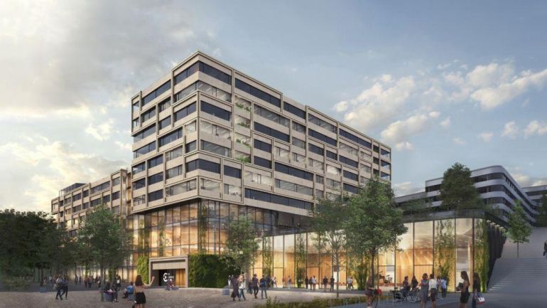 copyright: BOKEH designstudio / ARGE F + P ARCHITEKTEN ZT GMBH / WGA Visualisierung des Gebäudes