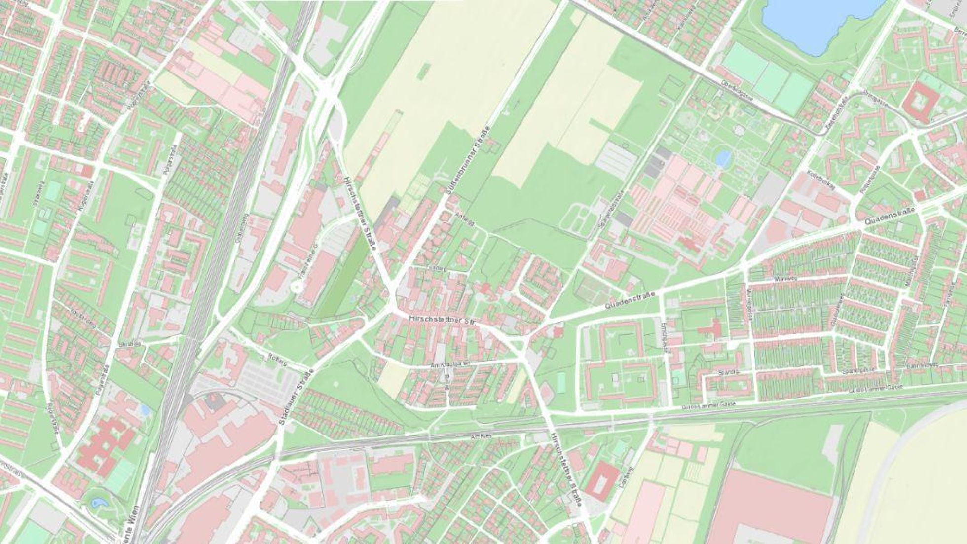 copyright: Stadt Wien/ViennaGIS Stadtplanausschnitt
