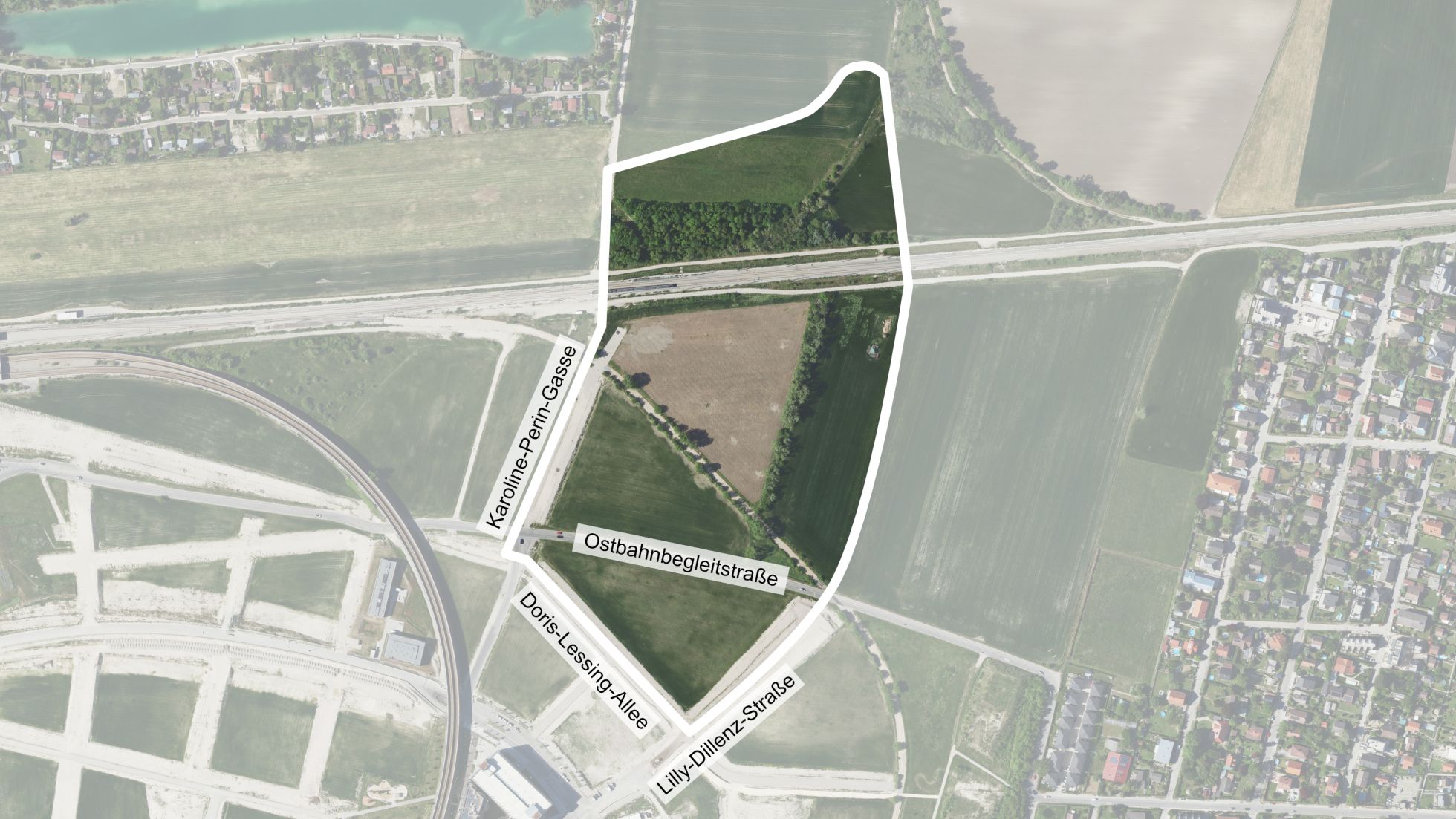 copyright: Stadt Wien/ViennaGIS Luftbild Bearbeitungsgebiet