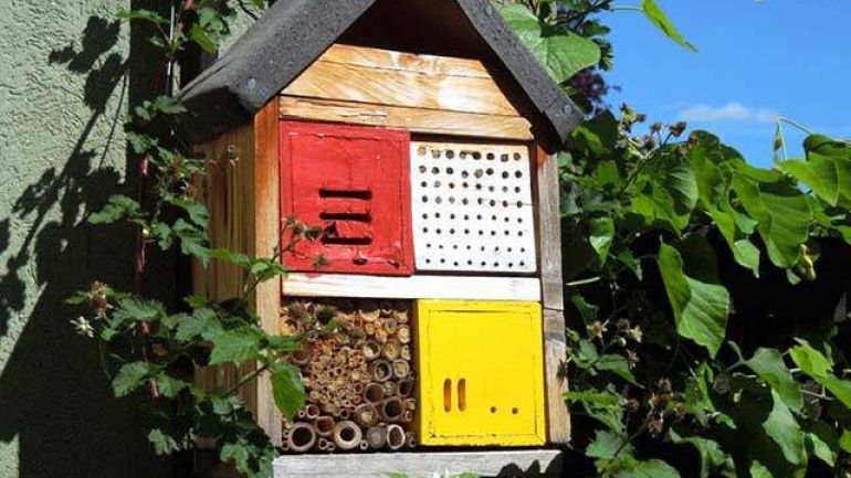 copyright: Heidi Braun Insektenhotel (Nisthilfe für Insekten)