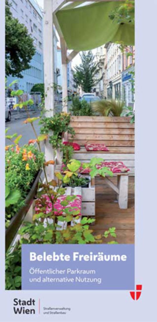 copyright: MA 28 Cover des Folders "Belebte Freiräume"
