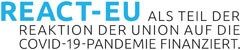 copyright: EU REACT-logo und Schriftzug