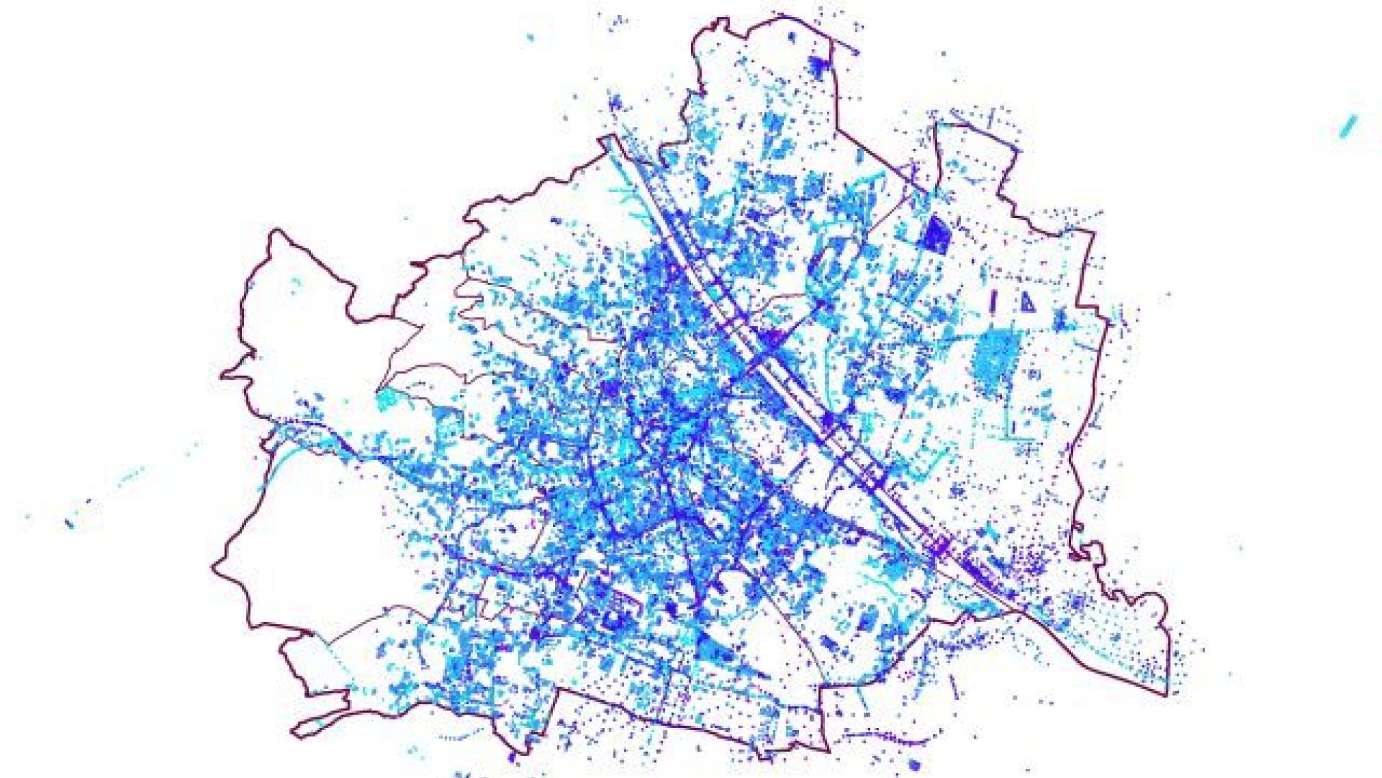 Grafik zeigt Gebiete mit den meisten Bohrungen