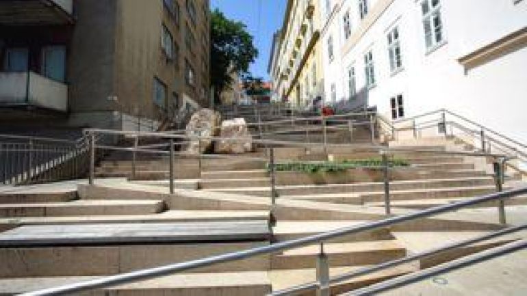 Thurnstiege mit barrierefreien Rampen