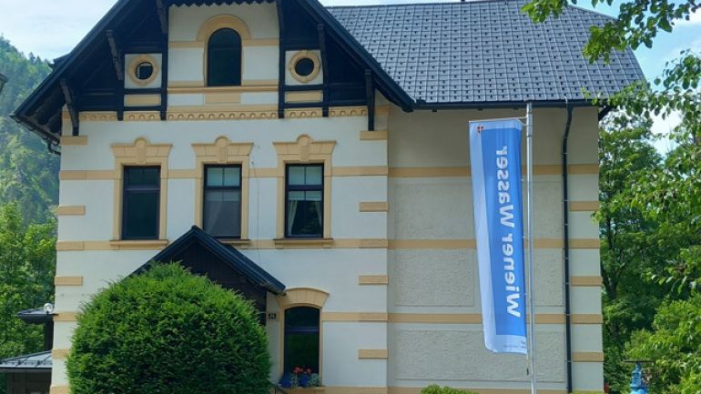 Das Gebäude der Betriebsleitung