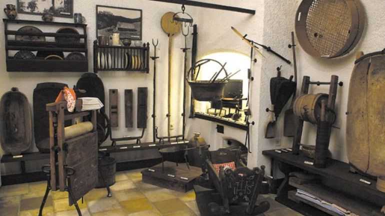 Original erhaltene Rauchkuchl