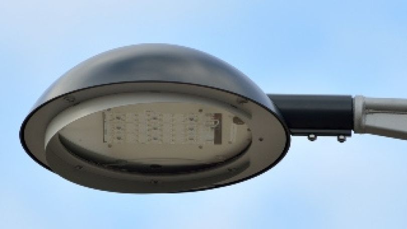 LED-Leuchte im öffentlichen Raum