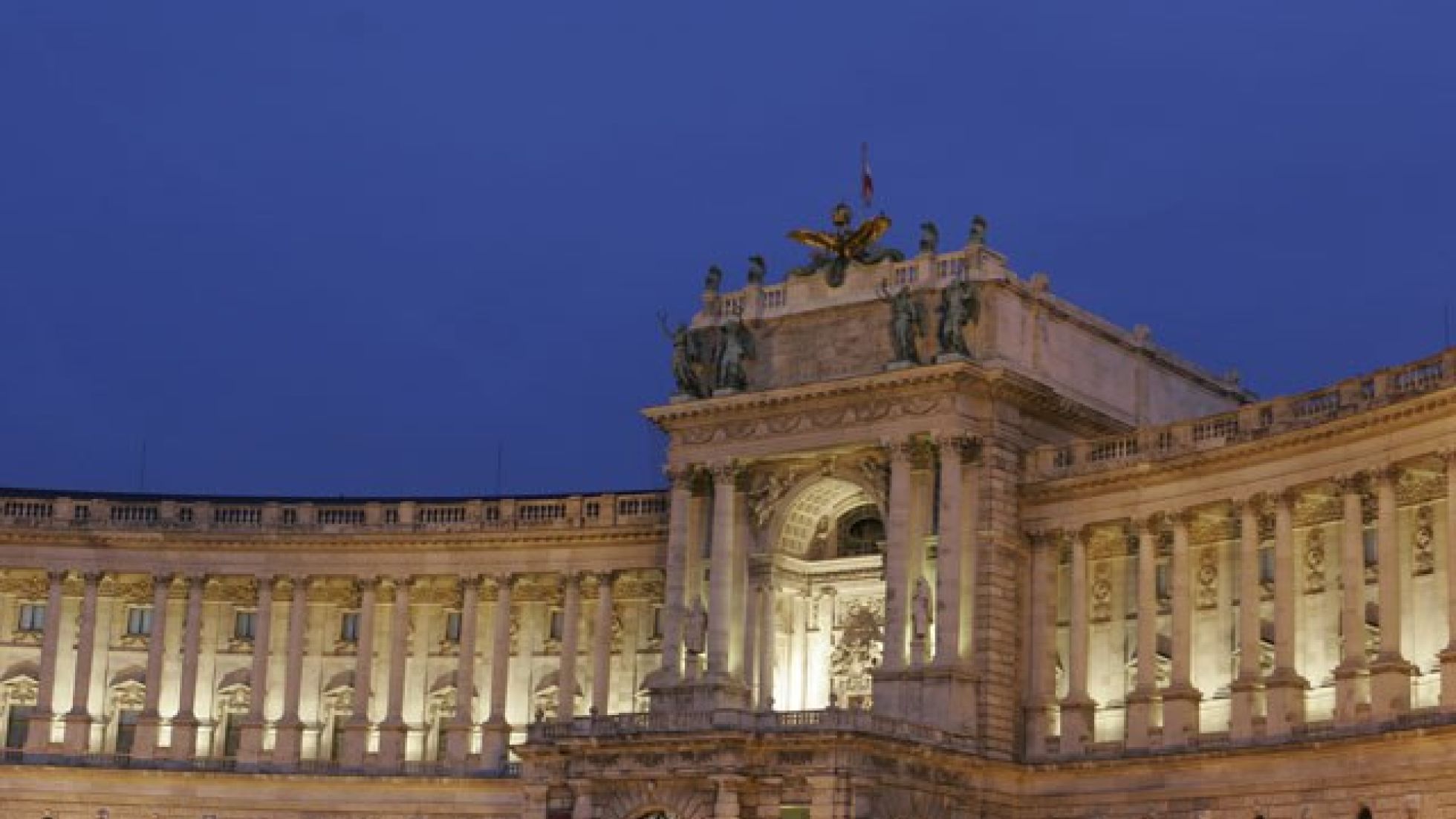 copyright: MA 33 Beleuchtete Hofburg