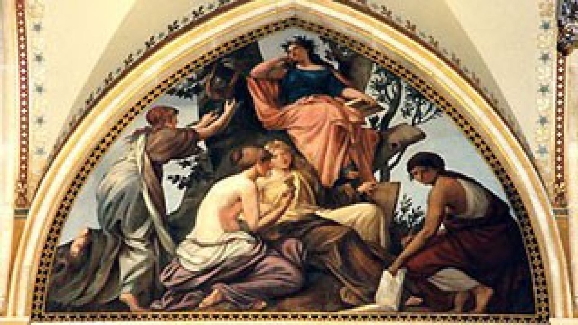 Allegorien im Gemeinderatssitzungssaal: Kunst