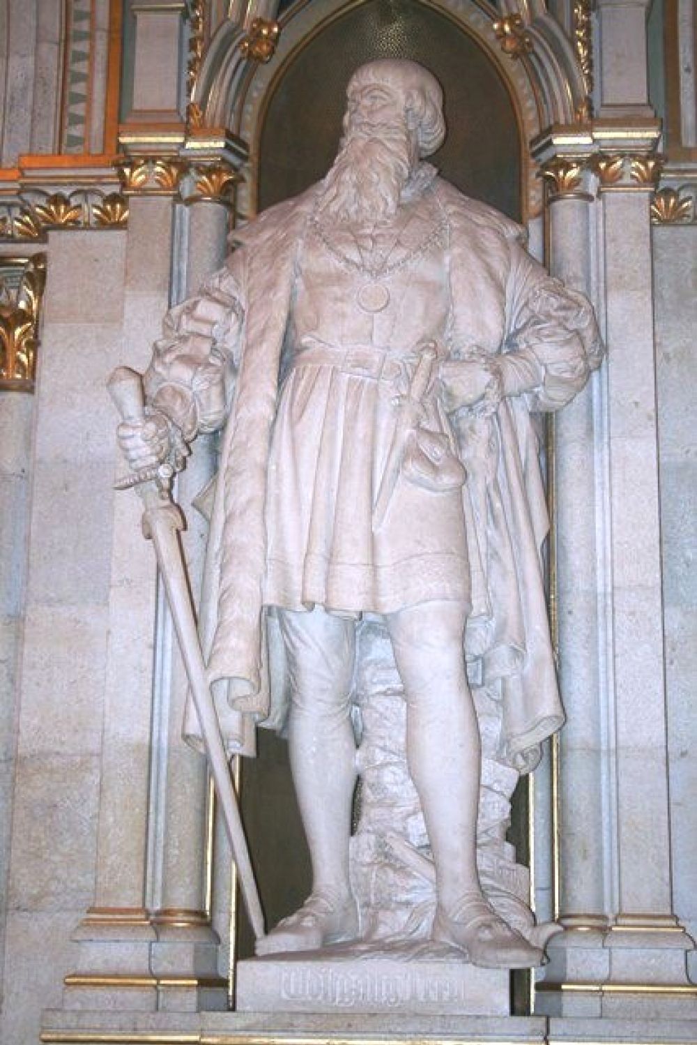 <p>Wolfgang Treu (1492 bis 1540), Bürgermeister</p> Wolfgang Treu