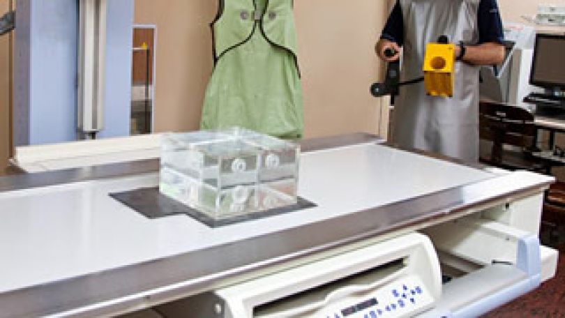 Messung von Röntgenstrahlung