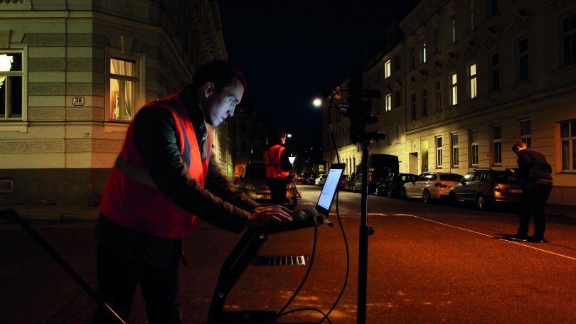 copyright: MA 39 Messung der Lichtemissionen in der Nacht