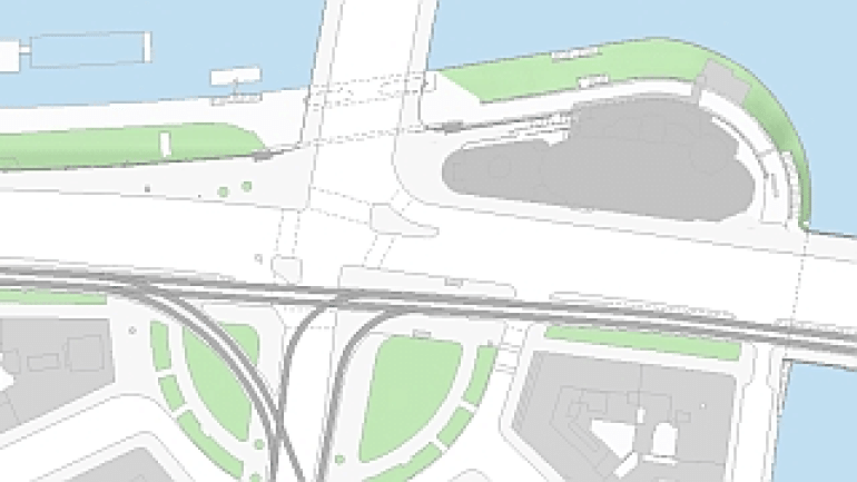 copyright: MA 41-Stadtvermessung Kartenausschnitt der Flächen-Mehrzweckkarte im Bereich der Urania