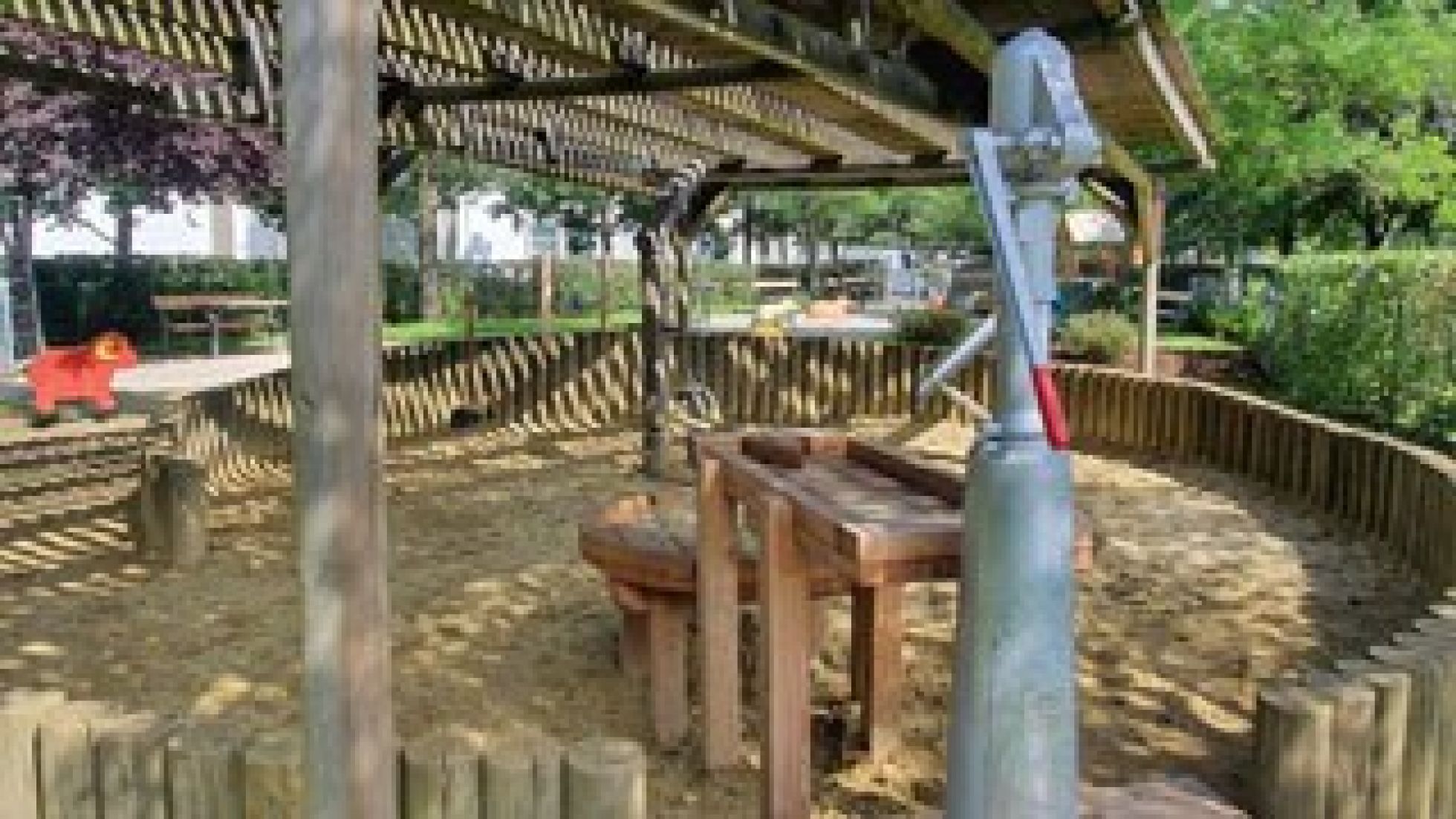 copyright: Wiener Stadtgärten Sandspielanlage in einem Park