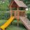 Rutsche mit Holzturm