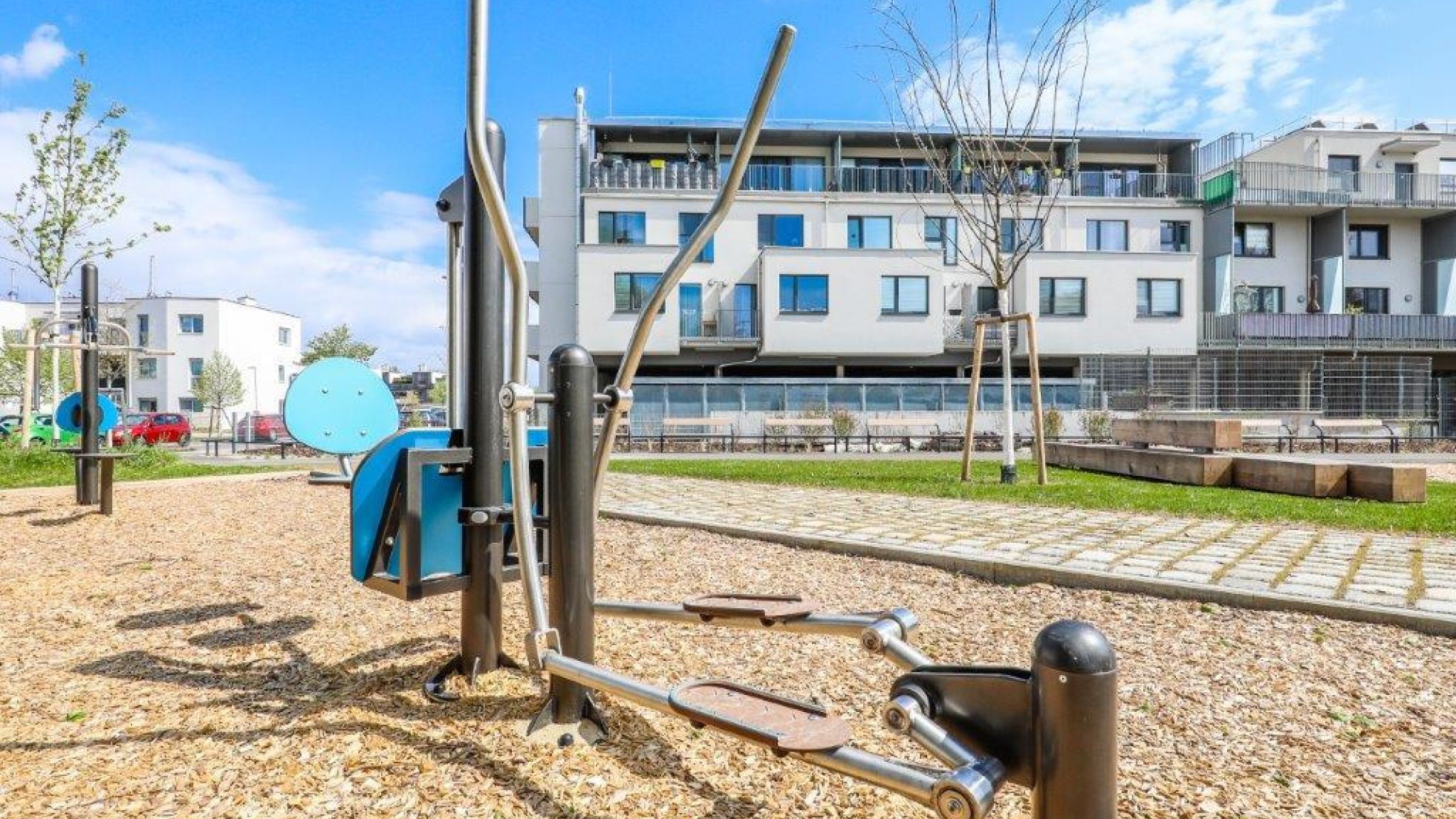 copyright: Fürthner Fitnessgerät auf einem Spielplatz
