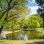 Teich in einem Park