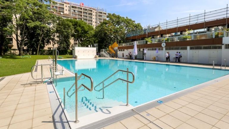 copyright: PID/Christian Fürthner Außenbecken des Brigittenauer Bades