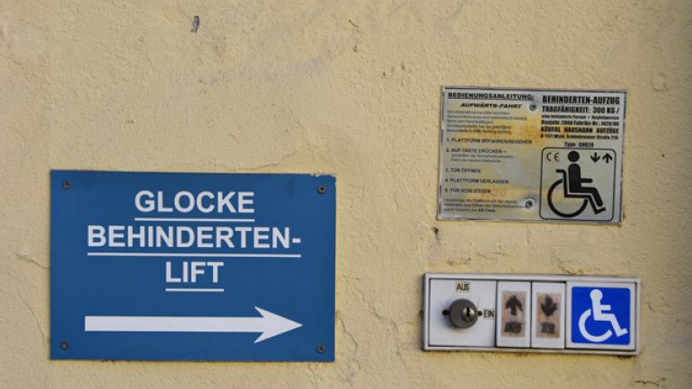 Glocke für Hebelift mit Bedienungsanleitung