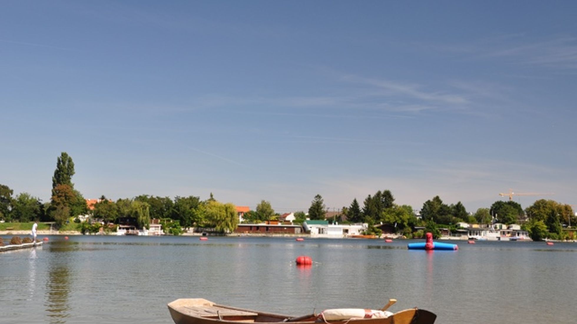 Blick auf die Alte Donau