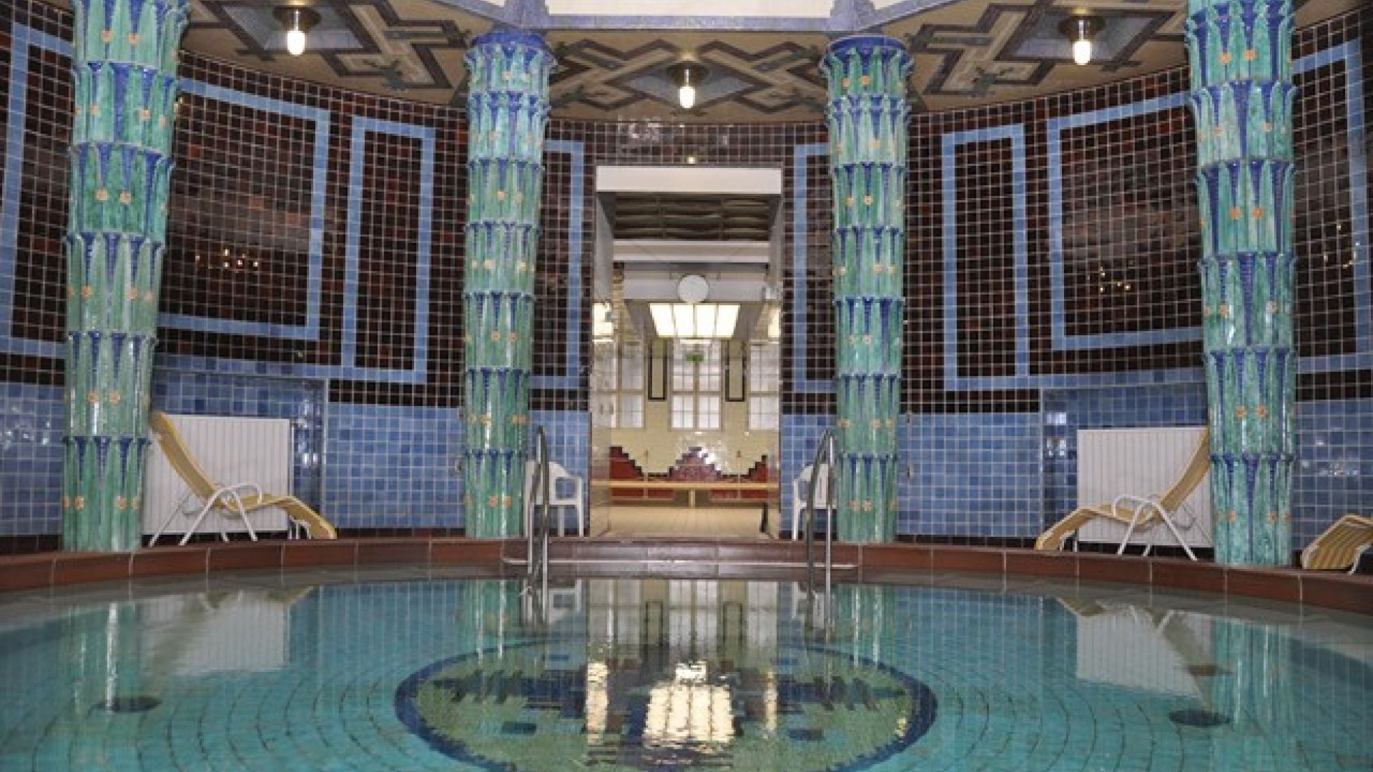 Saunabecken des Amalienbades