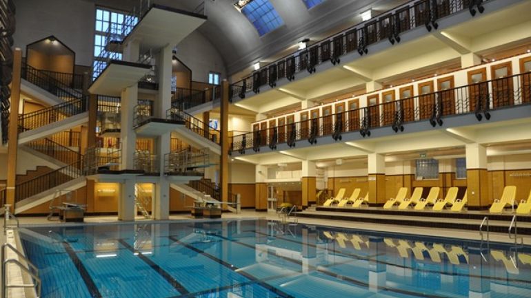 interior view of Amalienbad