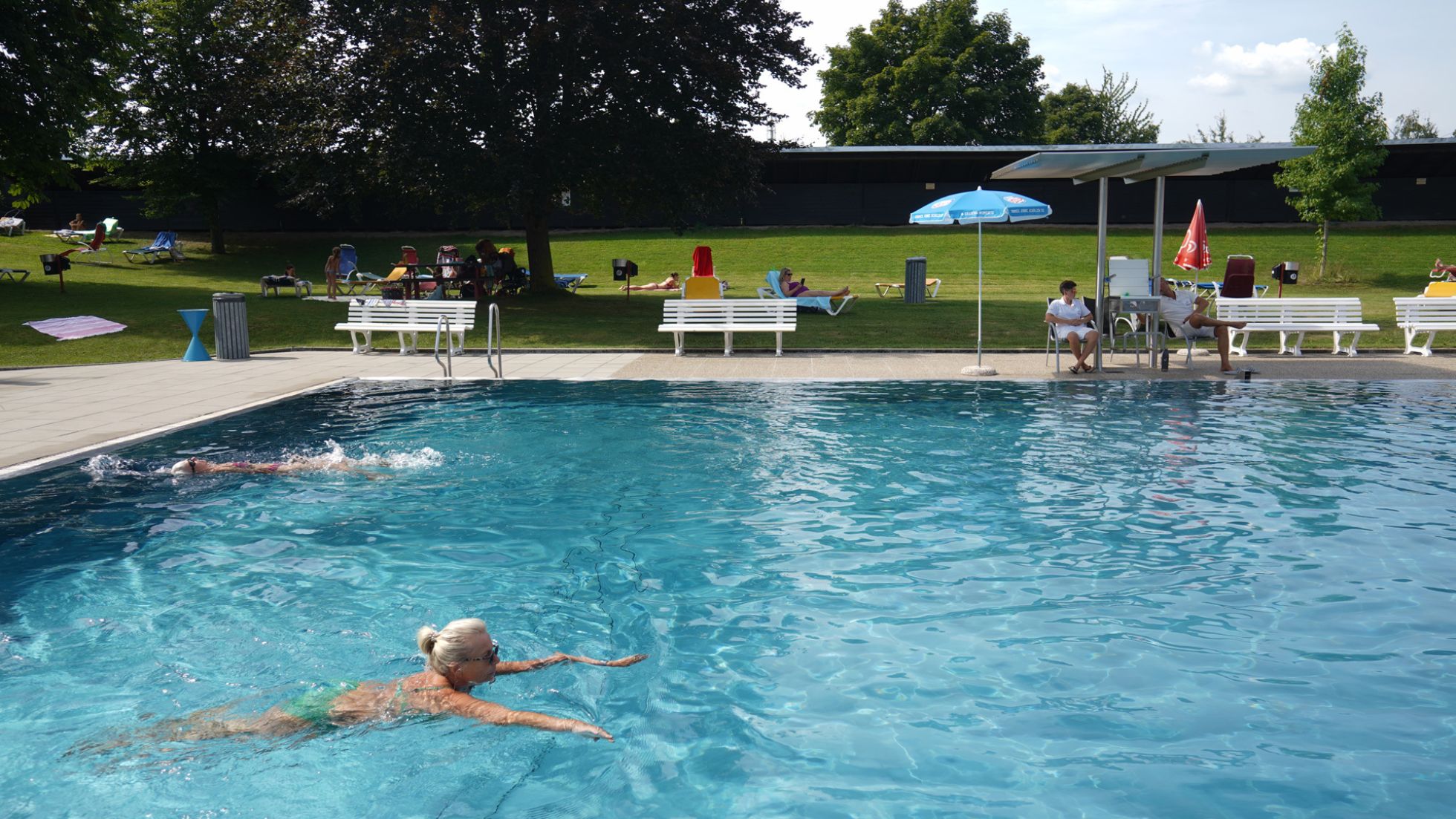 copyright: Stadt Wien/Horst Lassnig Becken im Hadersdorf-Weidlingauer Bad