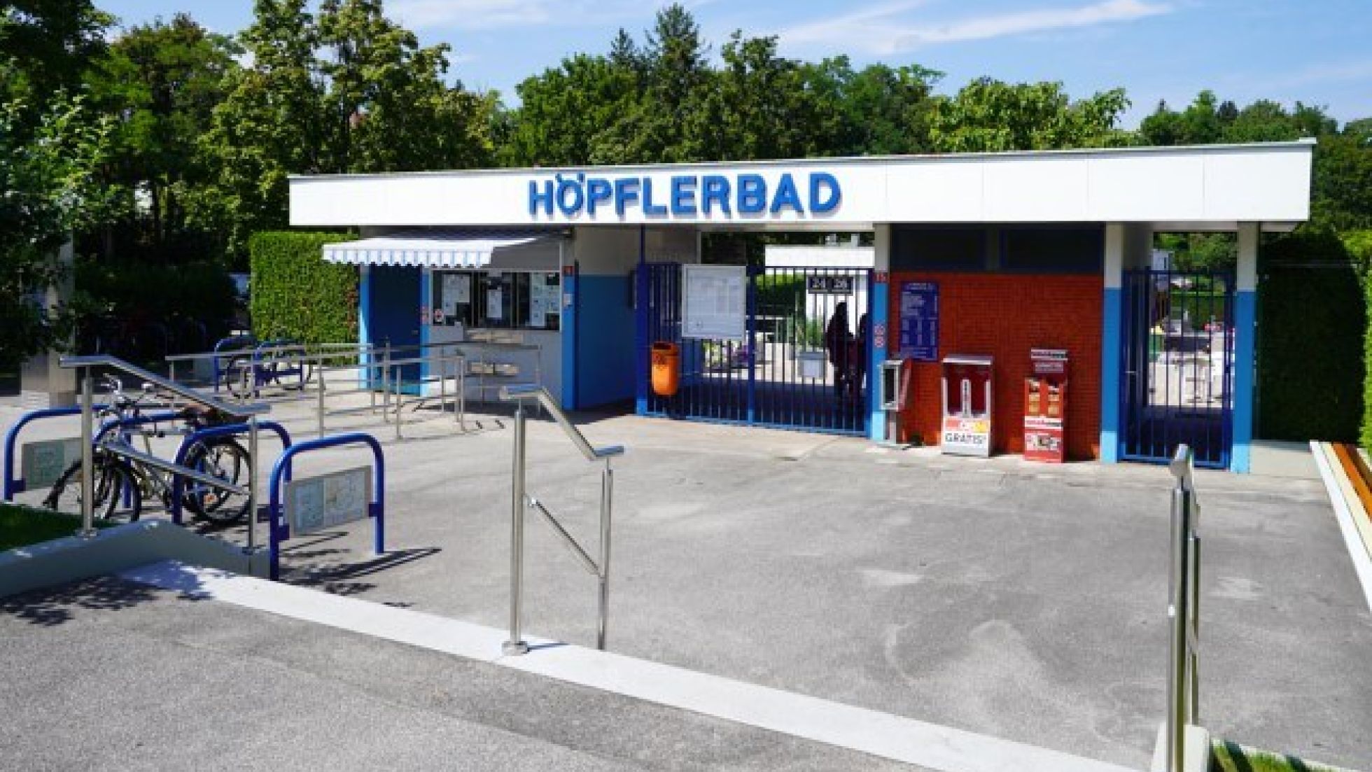 Eingangsbereich vom Höpflerbad