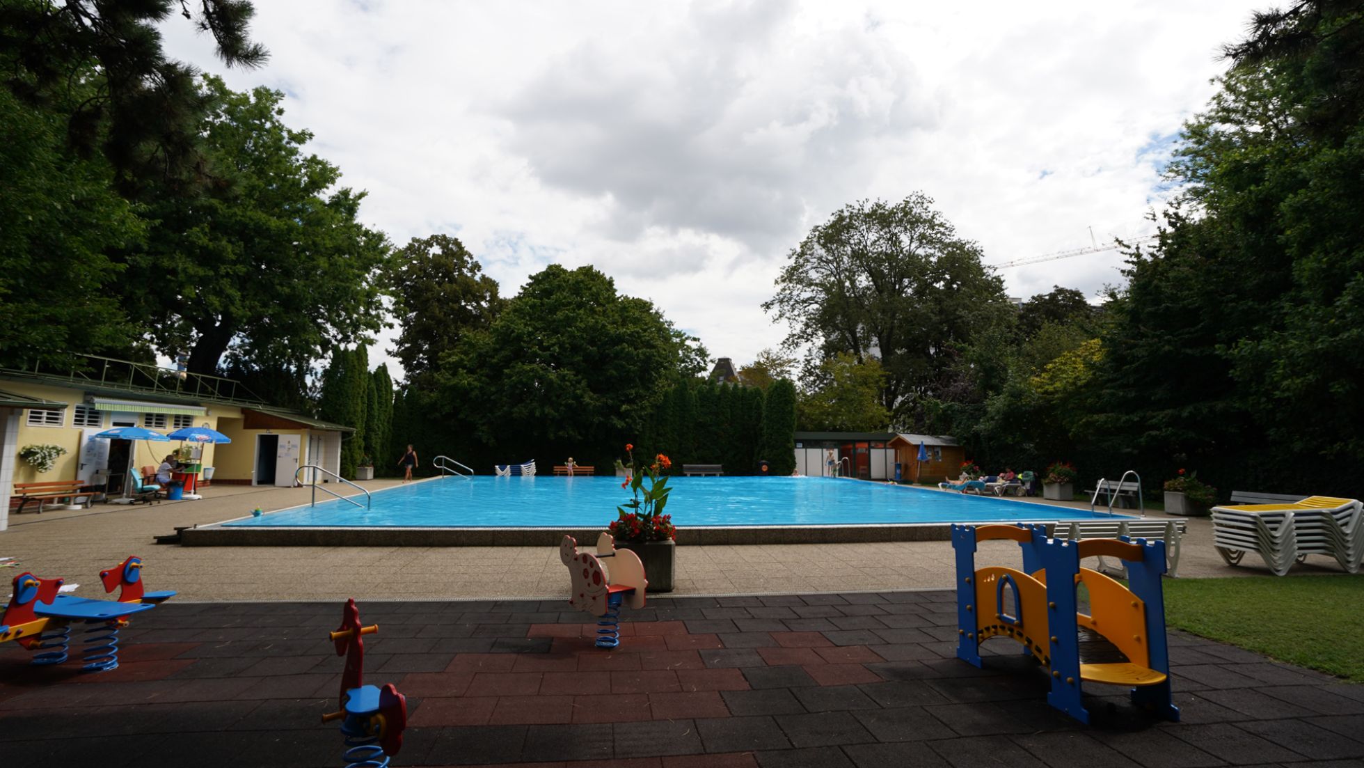 Spielgeräte im Familienbad