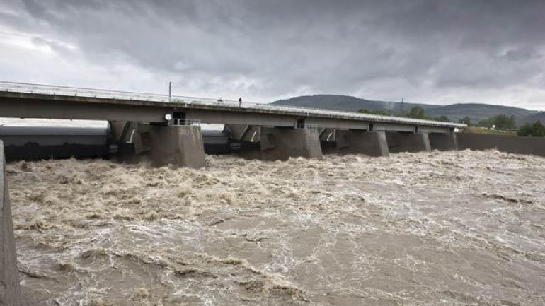 Wehr an der Neuen Donau