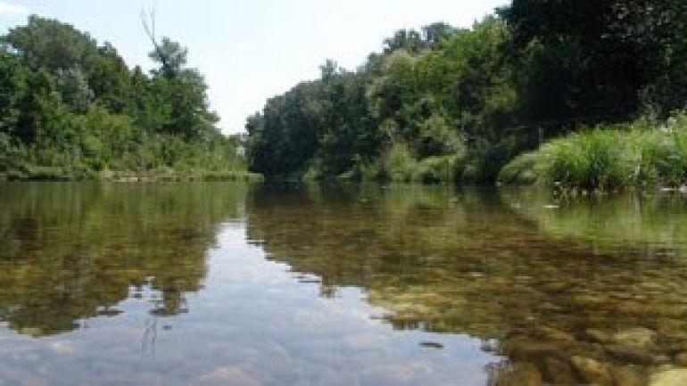 copyright: MA 45/Löffler Groß-Enzersdorfer Arm beim Egererbrückel, Lobau