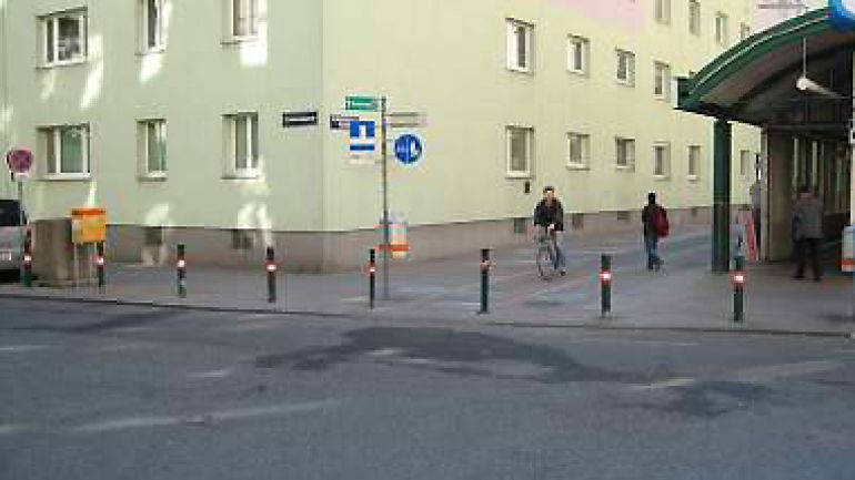 copyright: AUVA Kreuzungsbereich Keinergasse - Hainburger Straße
