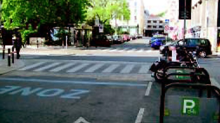 copyright: AUVA Kreuzungsbereich Kardinal-Nagl-Platz - Erdbergstraße - Rüdengasse