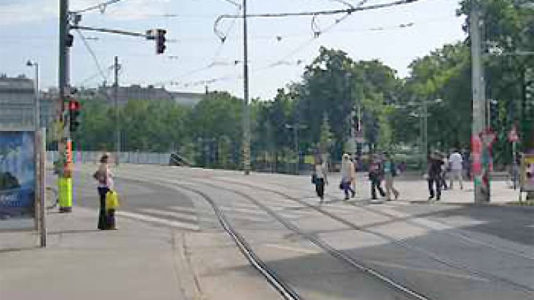 Kreuzungsbereich Wiedner Hauptstraße - Karlsplatz