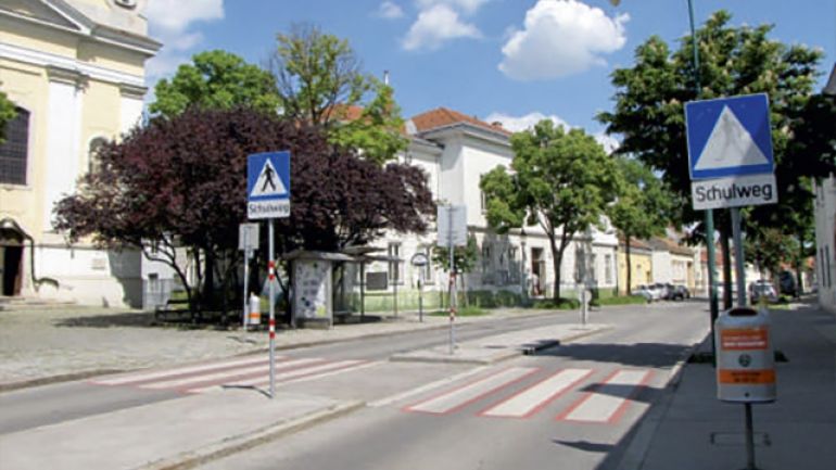 Blick auf den Oberlaaer Platz