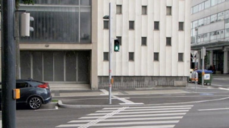 copyright: MA 46/Gabriele Steinbach Kreuzungsbereich Favoritenstraße - Maria-Rekker-Gasse
