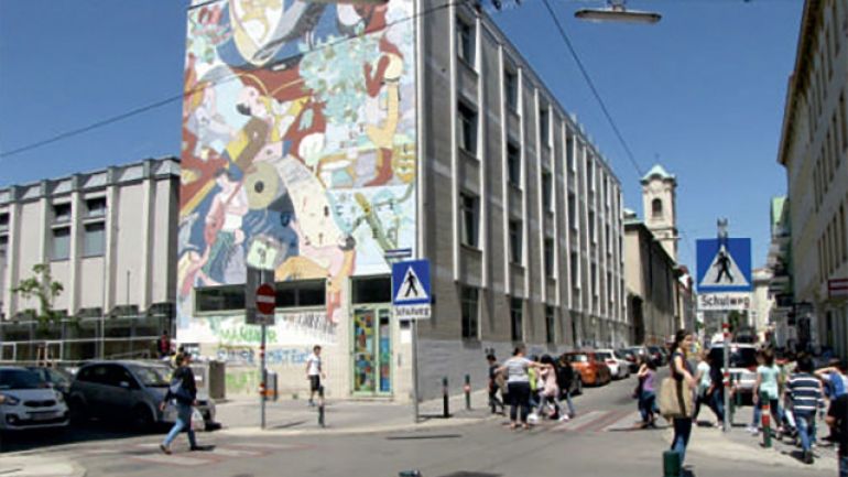 copyright: MA 46 Kreuzungsbereich Grundsteingasse - Kirchstetterngasse