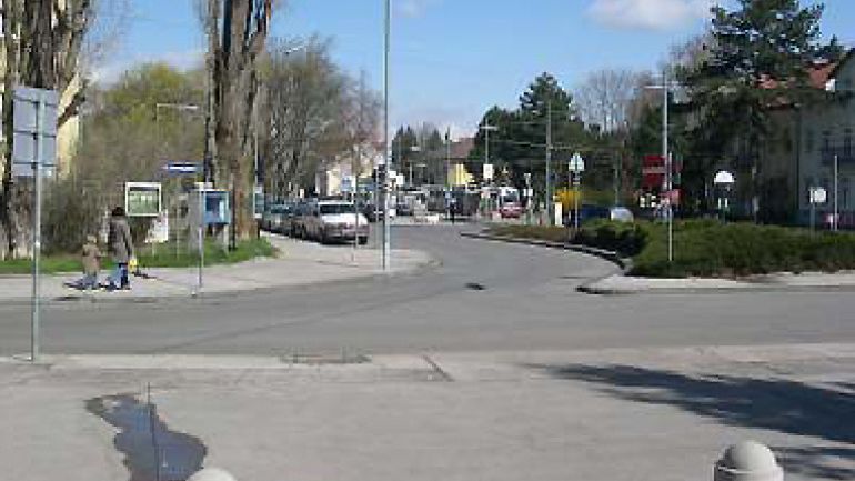 copyright: AUVA Kreuzungsbereich Meriangasse - Rußbergstraße