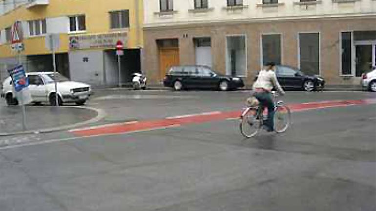 Kreuzungsbereich Siebenbrunnengasse - Nikolsdorfer Gasse