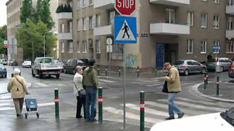 Kreuzungsbereich Blechturmgasse - Rainergasse