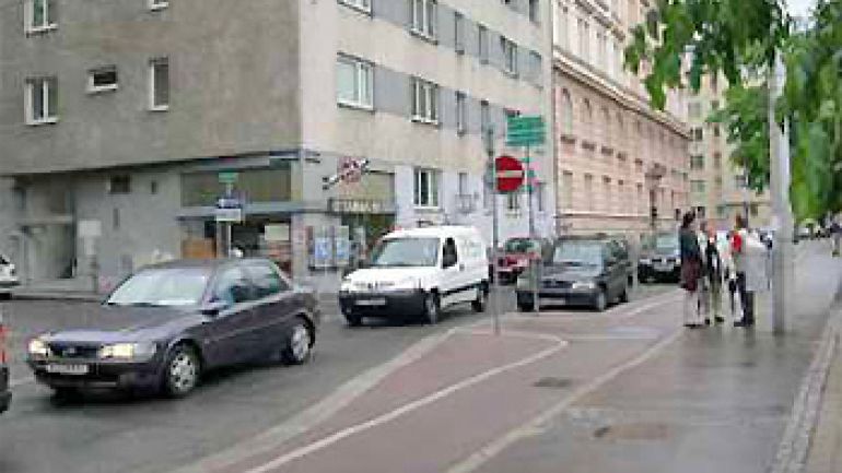 Kreuzungsbereich Mittersteig - Hartmanngasse