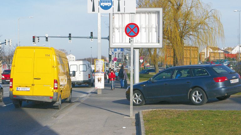 Ausfahrten zur Ludwig-von-Höhnel-Gasse