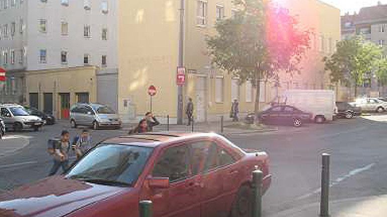 copyright: AUVA Kreuzungsbereich Troststraße - Zur Spinnerin