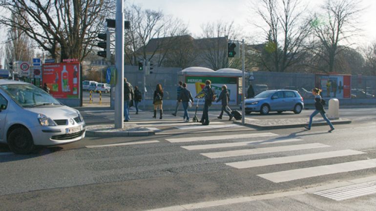 Kreuzungsbereich Ludwig-von-Höhnel-Gasse – Fischhofgasse