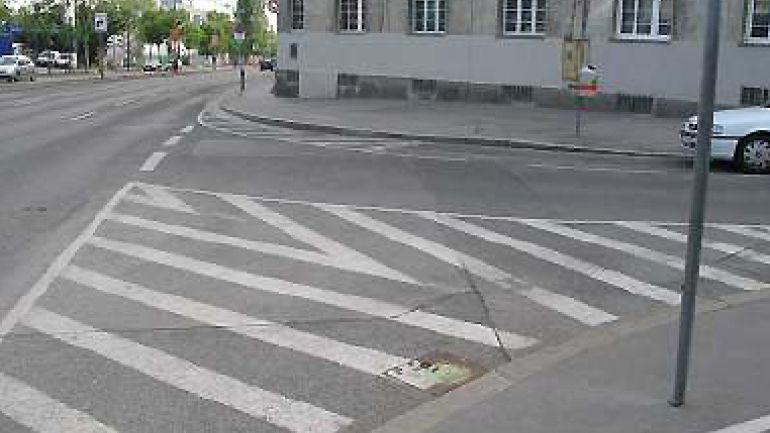 copyright: AUVA Kreuzungsbereich Triester Straße - Windtenstraße