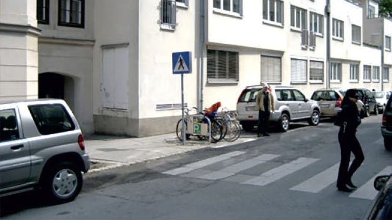 Kreuzungsbereich Einsiedeleigasse - Tratzerberggasse
