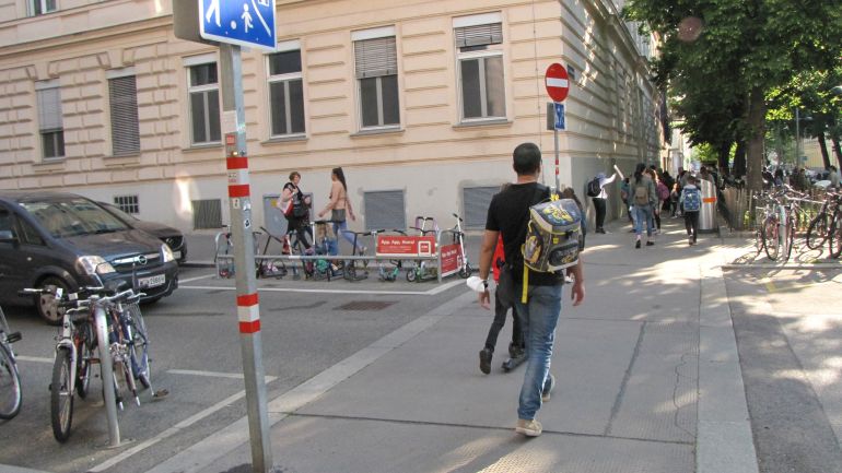 Zinckgasse Kreuzung Goldschlagstraße