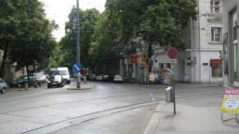 Kreuzungsbereich Hütteldorfer Straße - Huglgasse