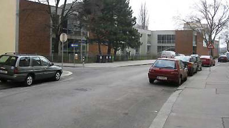 copyright: AUVA Kreuzungsbereich Osergasse – Berzeliusgasse